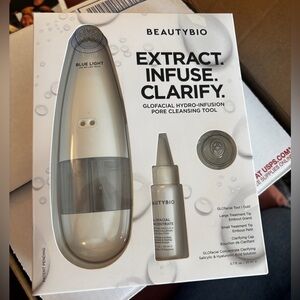 BeautyBio GloFacial Hydro-Infusion Pore Cleansing Tool – White